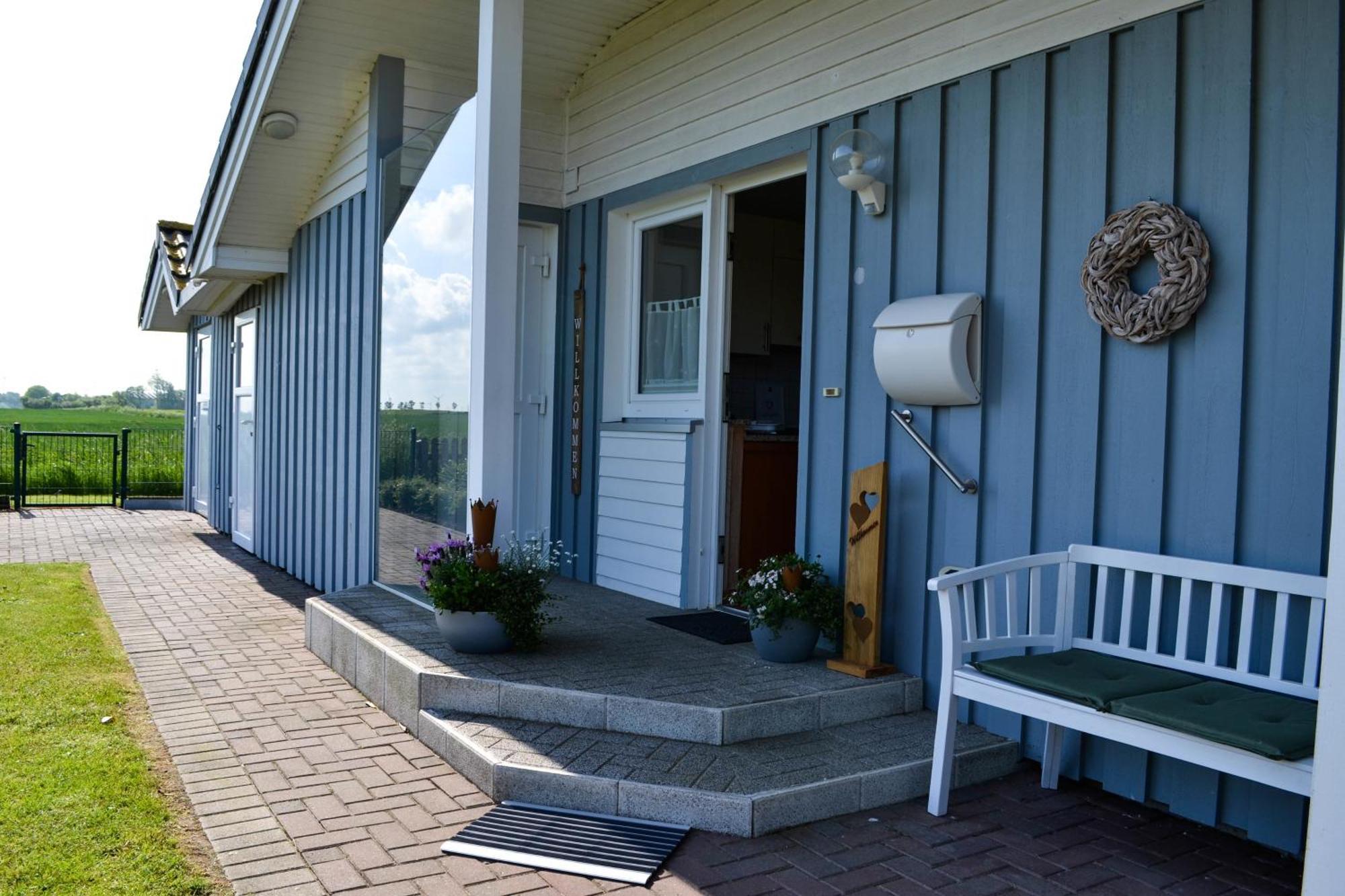 Modernes Ferienhaus Direkt An Der Nordsee Wesselburenerkoog Exteriér fotografie