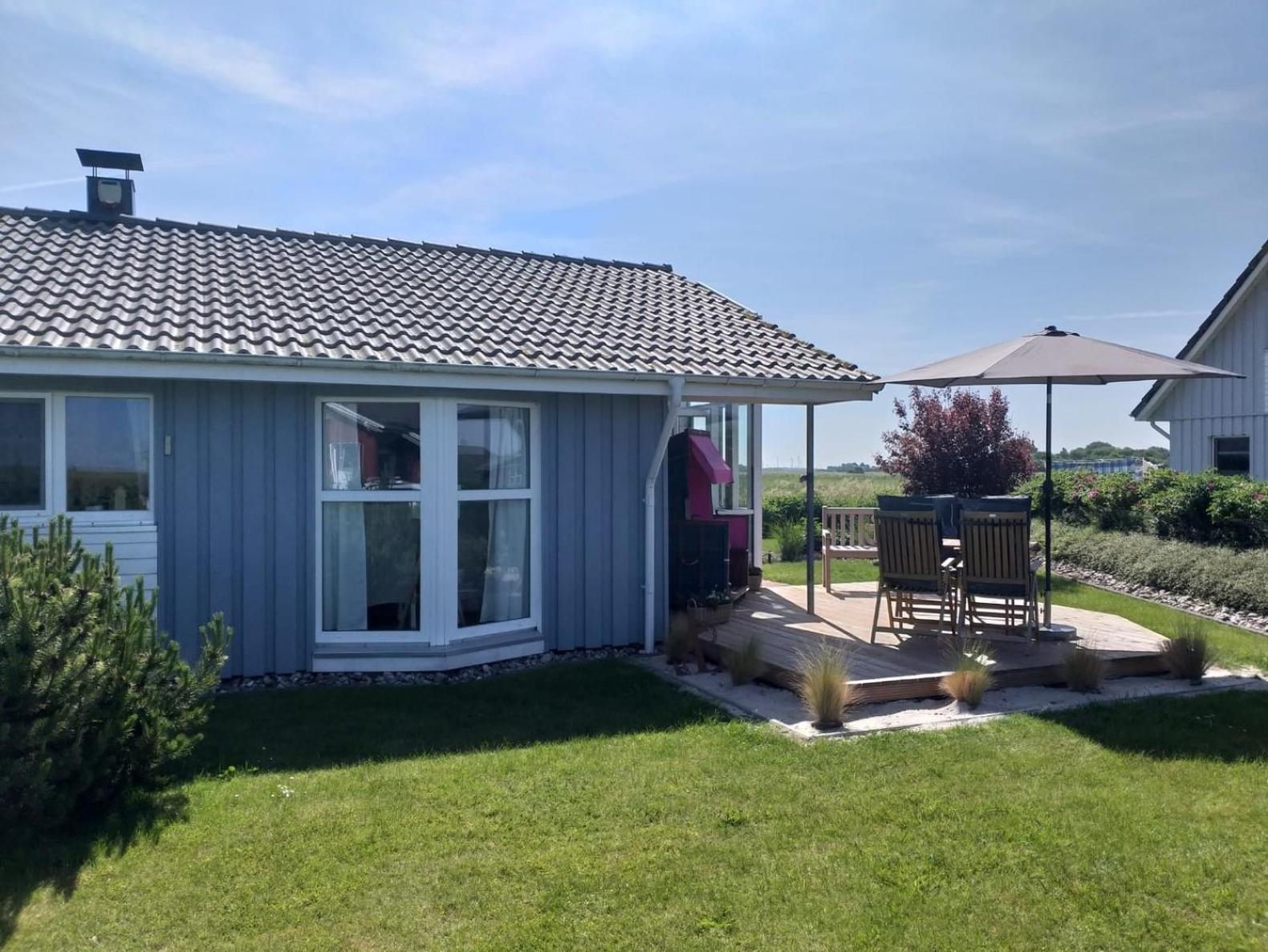 Modernes Ferienhaus Direkt An Der Nordsee Wesselburenerkoog Exteriér fotografie